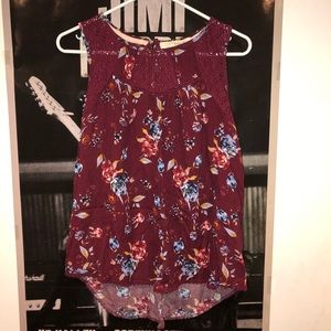 NWT Rewind Lace Tank Top